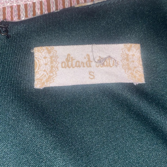 Altar'd State Walk Through Maxi Dress/Romper
Green Pink Floral Print Size Small - Picture 13 of 15